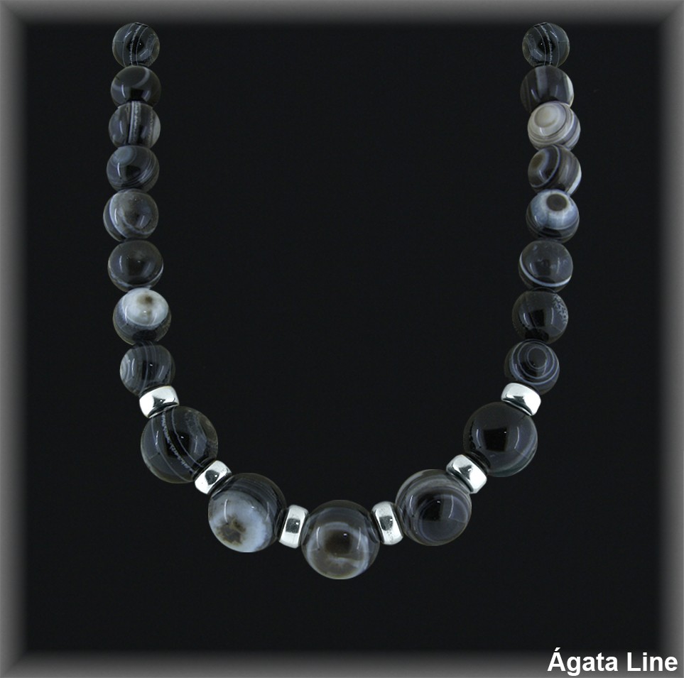 Collares de Plata al Por Mayor ref 7500  Mayorista de Collares de Plata