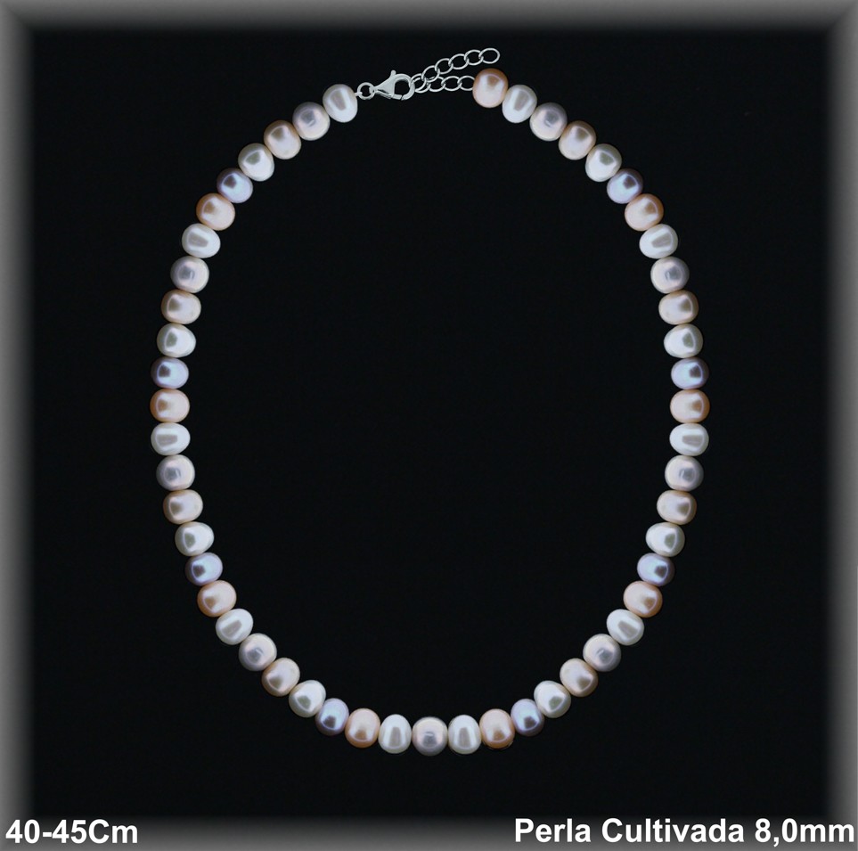 Mayorista de Plata de Collares ref 75008  Collares de Plata al por Mayor