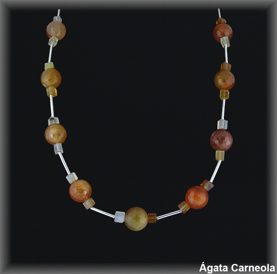 Collares de Plata al Por Mayor ref 7509  Mayorista de Collares de Plata