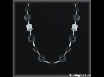 Collares de Plata al Por Mayor ref 7519  Mayorista de Collares de Plata