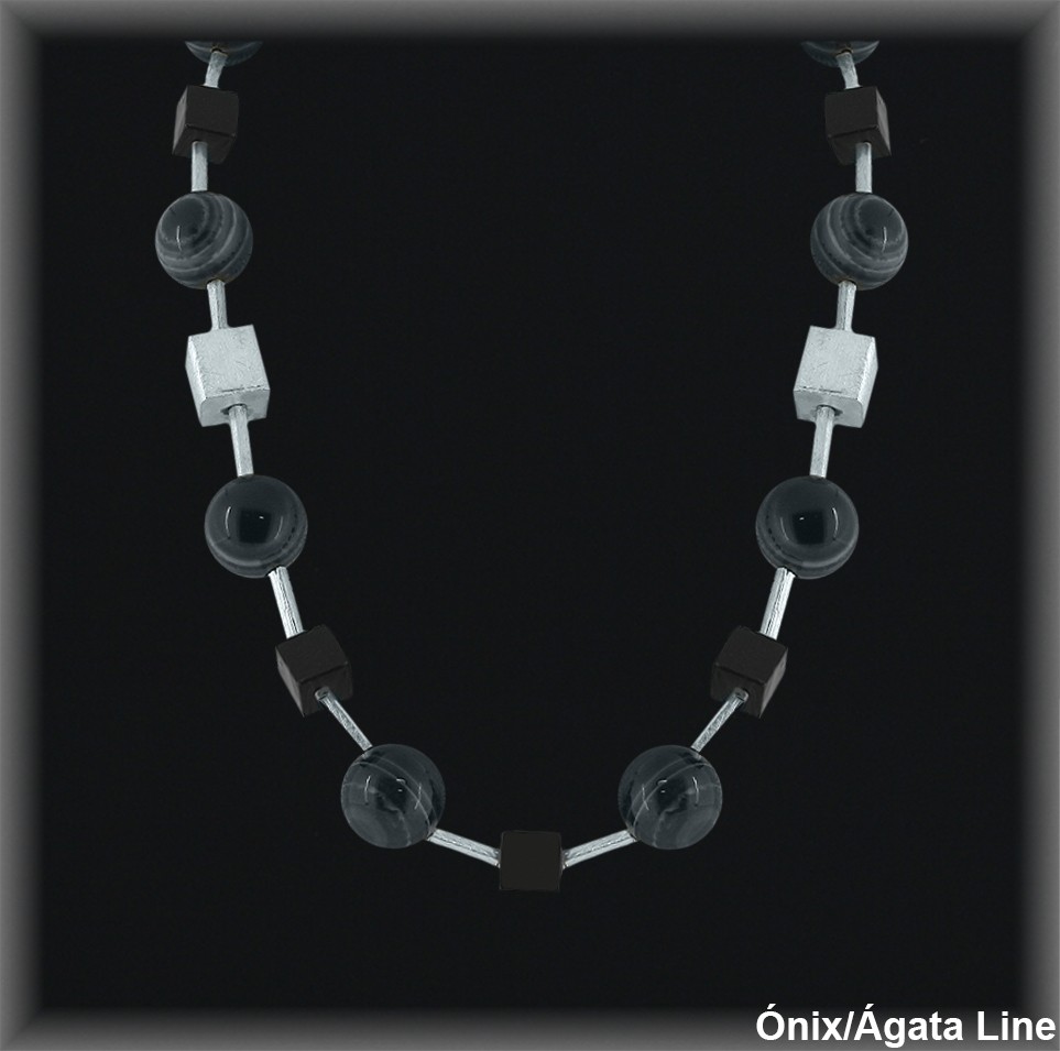 Collares de Plata al Por Mayor ref 7519  Mayorista de Collares de Plata