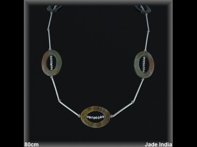 Collares de Plata al Por Mayor ref 7543  Mayorista de Collares de Plata