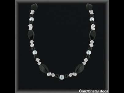Collares de Plata al Por Mayor ref 7566  Mayorista de Collares de Plata