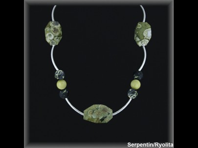 Collares de Plata al Por Mayor ref 7569  Mayorista de Collares de Plata