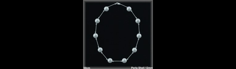 Mayorista de Plata de Collares ref 7598  Collares de Plata al por Mayor