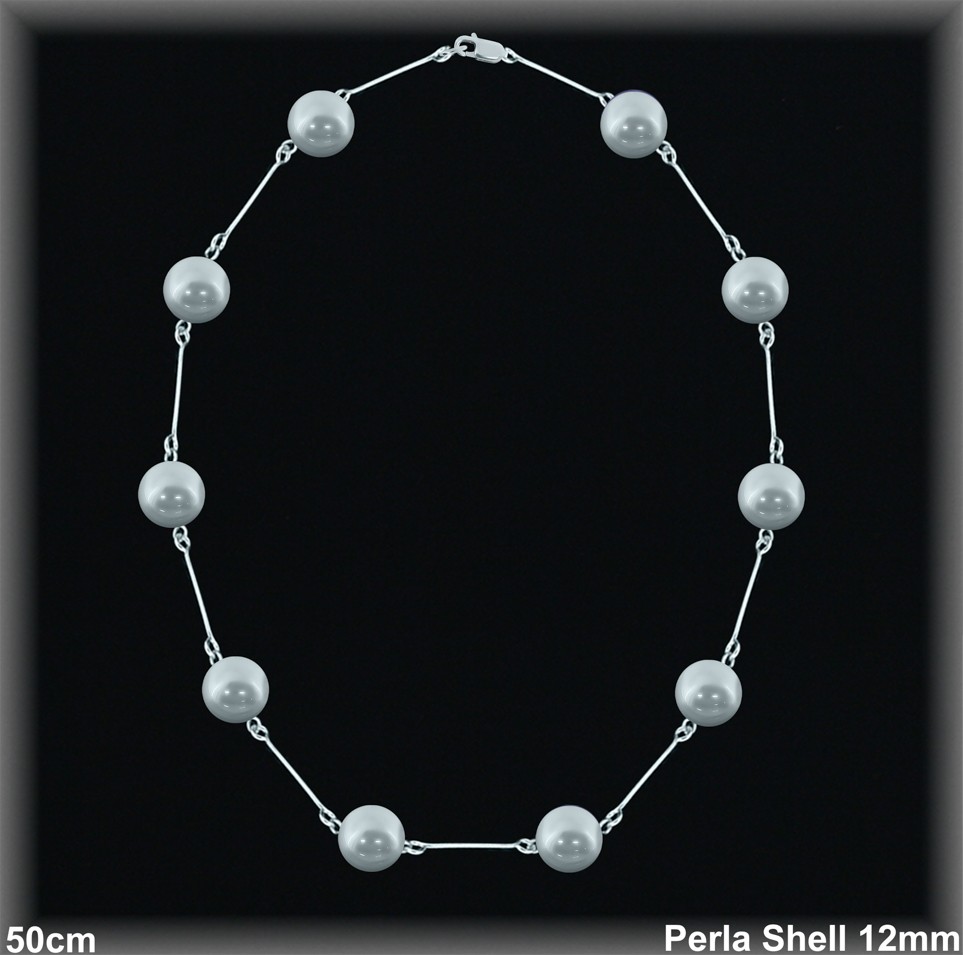 Mayorista de Plata de Collares ref 7598  Collares de Plata al por Mayor