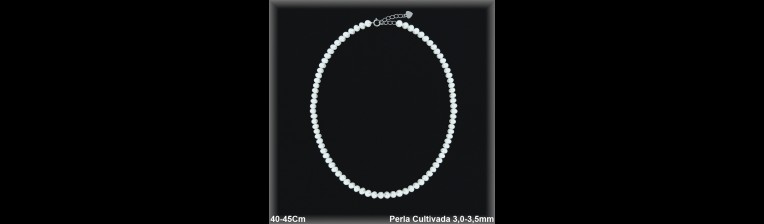 Mayorista de Plata de Collares ref 75R004  Collares de Plata al por Mayor