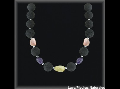 Collares de Plata al Por Mayor ref 7803  Mayorista de Collares de Plata