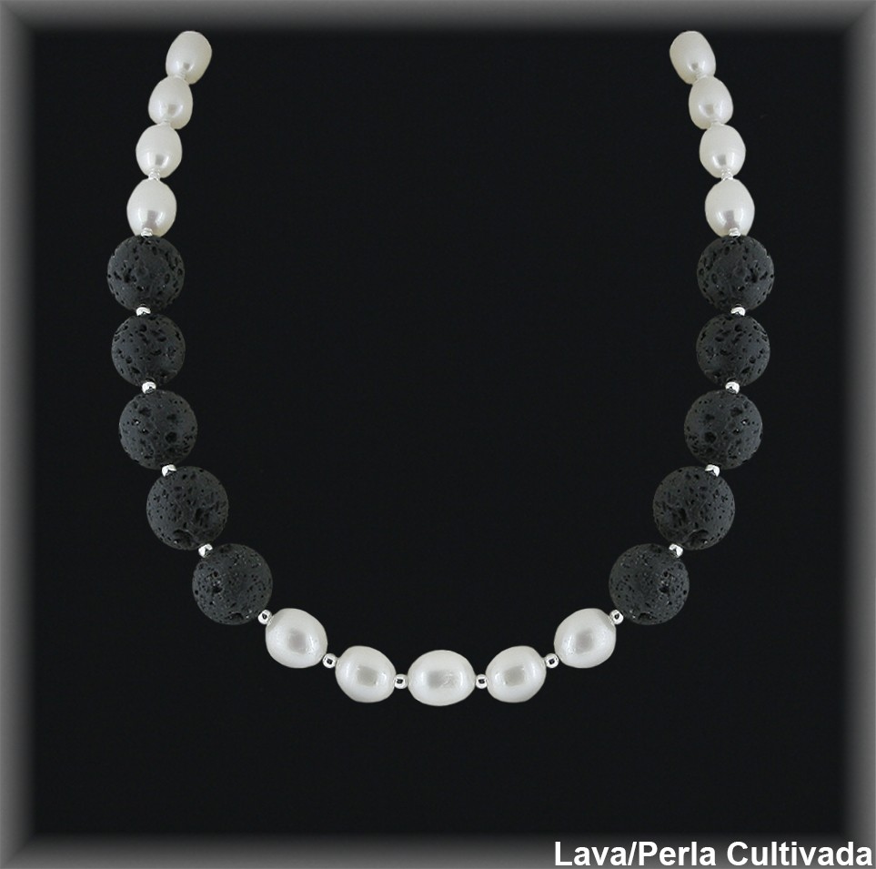 Collares de Plata al Por Mayor ref 7809  Mayorista de Collares de Plata