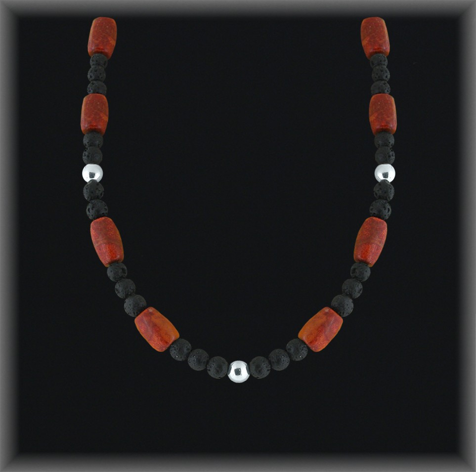 Collares de Plata al Por Mayor ref 7838L  Mayorista de Collares de Plata