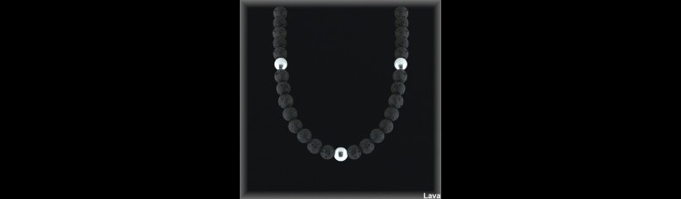 Collares de Plata al Por Mayor ref 7840  Mayorista de Collares de Plata