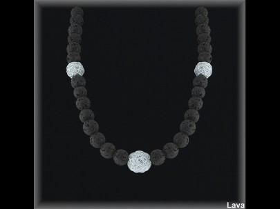 Collares de Plata al Por Mayor ref 7883  Mayorista de Collares de Plata