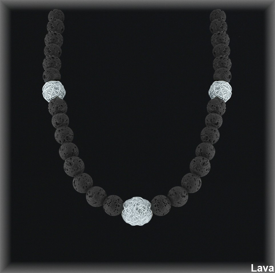 Collares de Plata al Por Mayor ref 7883  Mayorista de Collares de Plata