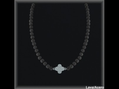 Collares de Plata al Por Mayor ref 78F01  Mayorista de Collares de Plata