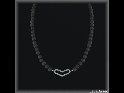 Collares de Plata al Por Mayor ref 78F02  Mayorista de Collares de Plata