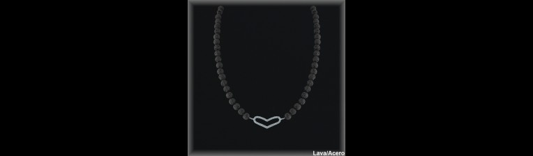 Collares de Plata al Por Mayor ref 78F02  Mayorista de Collares de Plata