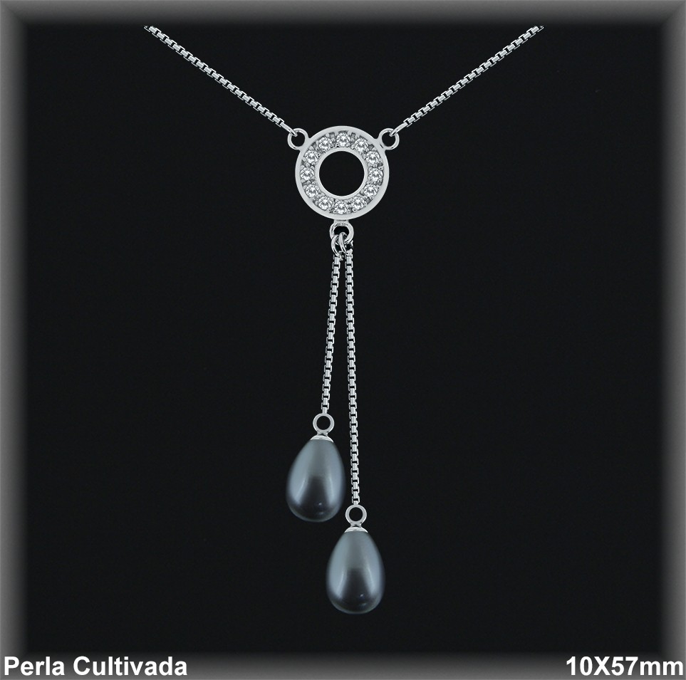 Gargantillas de Plata al Por Mayor ref 7R017G  Mayorista de Gargantillas de Plata