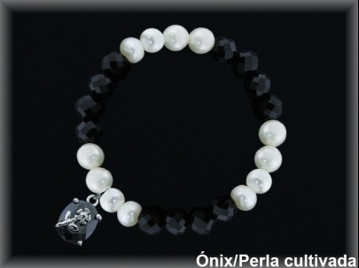 Pulseras de Plata al Por Mayor ref 9074E  Mayorista de Pulseras de Plata