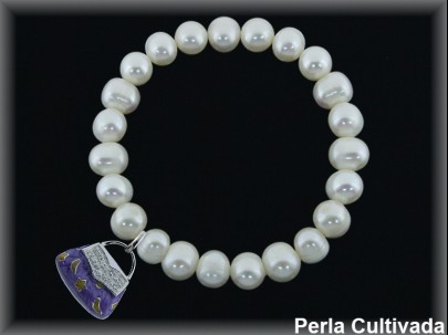 Pulseras de Plata al Por Mayor ref 9084EV  Mayorista de Pulseras de Plata