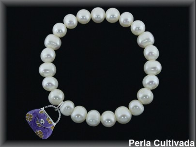 Pulseras de Plata al Por Mayor ref 9086EV  Mayorista de Pulseras de Plata