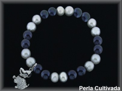 Pulseras de Plata al Por Mayor ref 9110E  Mayorista de Pulseras de Plata