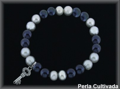 Pulseras de Plata al Por Mayor ref 9111E  Mayorista de Pulseras de Plata