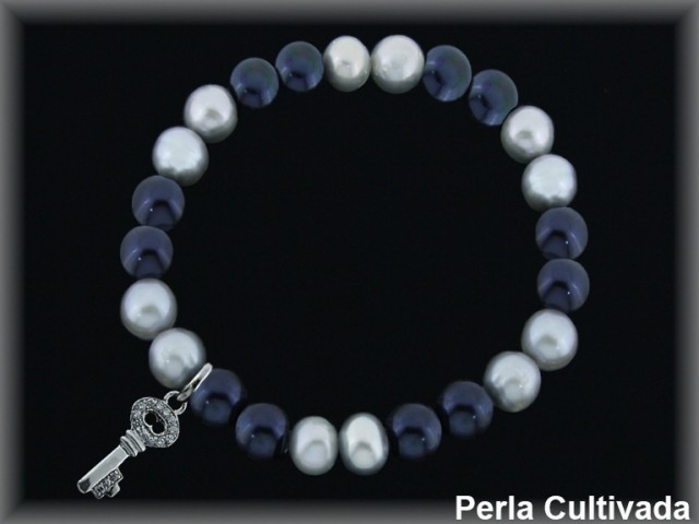 Pulseras de Plata al Por Mayor ref 9111E  Mayorista de Pulseras de Plata