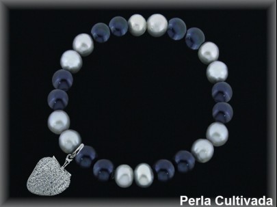 Pulseras de Plata al Por Mayor ref 9113E  Mayorista de Pulseras de Plata