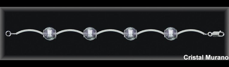Mayorista de Plata de Pulseras ref 9611L  Pulseras de Plata al por Mayor