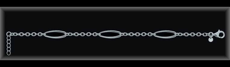 Mayorista de Plata de Pulseras ref 9L038  Pulseras de Plata al por Mayor
