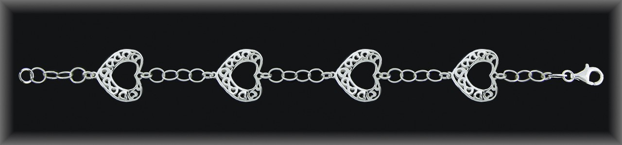 Mayorista de Plata de Pulseras ref 9L055  Pulseras de Plata al por Mayor