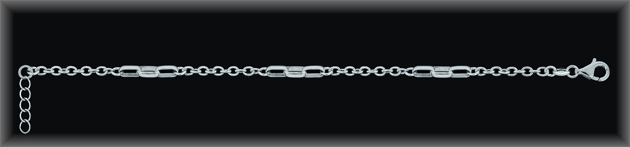 Mayorista de Plata de Pulseras ref 9L106  Pulseras de Plata al por Mayor
