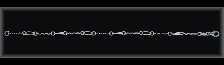 Mayorista de Plata de Pulseras ref 9L233  Pulseras de Plata al por Mayor