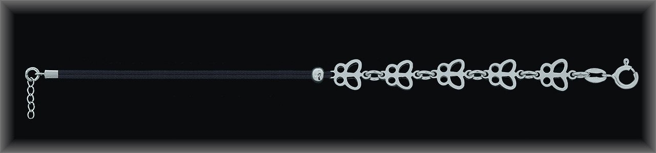 Pulseras de Plata al Por Mayor ref 9L653N  Mayorista de Pulseras de Plata