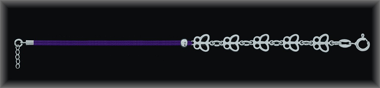 Pulseras de Plata al Por Mayor ref 9L653V  Mayorista de Pulseras de Plata