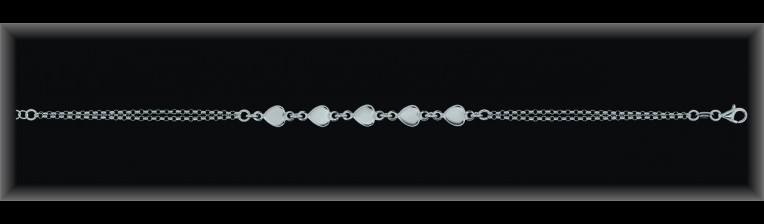 Mayorista de Plata de Pulseras ref 9L723  Pulseras de Plata al por Mayor