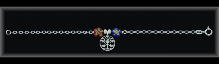 Mayorista de Plata de Pulseras ref 9P008  Pulseras de Plata al por Mayor