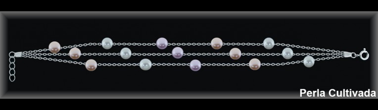 Mayorista de Plata de Pulseras ref 9R009C  Pulseras de Plata al por Mayor