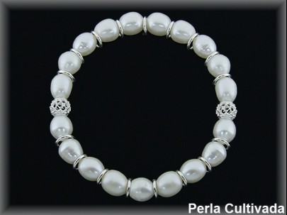 Pulseras de Plata al Por Mayor ref 9R408  Mayorista de Pulseras de Plata