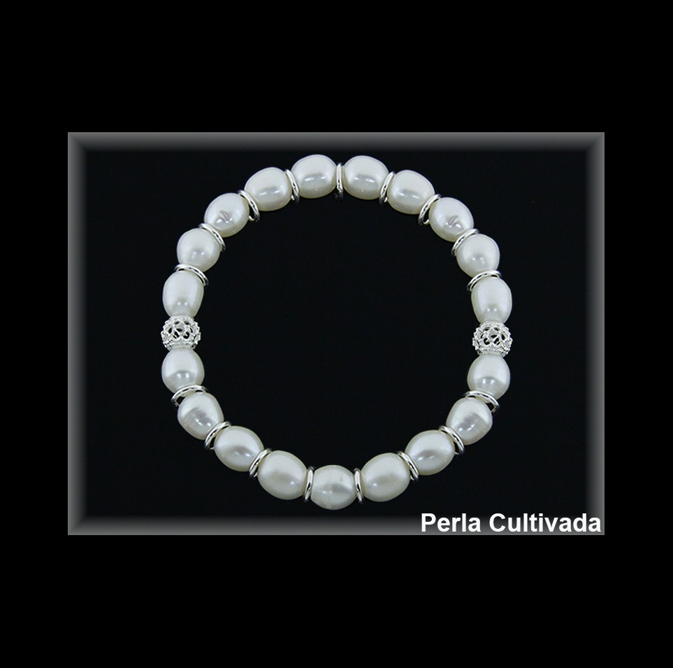 Pulseras de Plata al Por Mayor ref 9R408  Mayorista de Pulseras de Plata