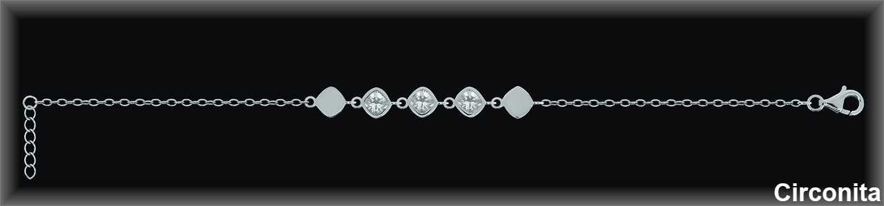Pulseras de Plata al Por Mayor ref 9Z134  Mayorista de Pulseras de Plata