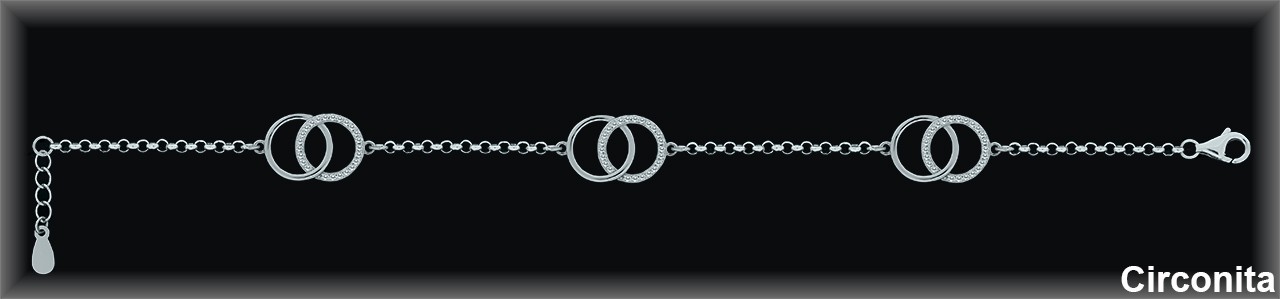 Pulseras de Plata al Por Mayor ref 9Z209  Mayorista de Pulseras de Plata