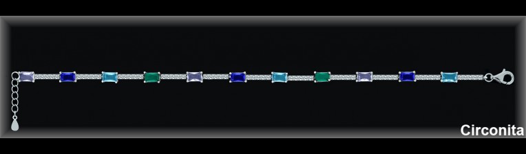 Pulseras de Plata al Por Mayor ref 9Z712T  Mayorista de Pulseras de Plata