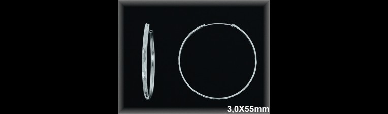 Mayorista de Plata de Aros ref A8212  Aros de Plata al por Mayor