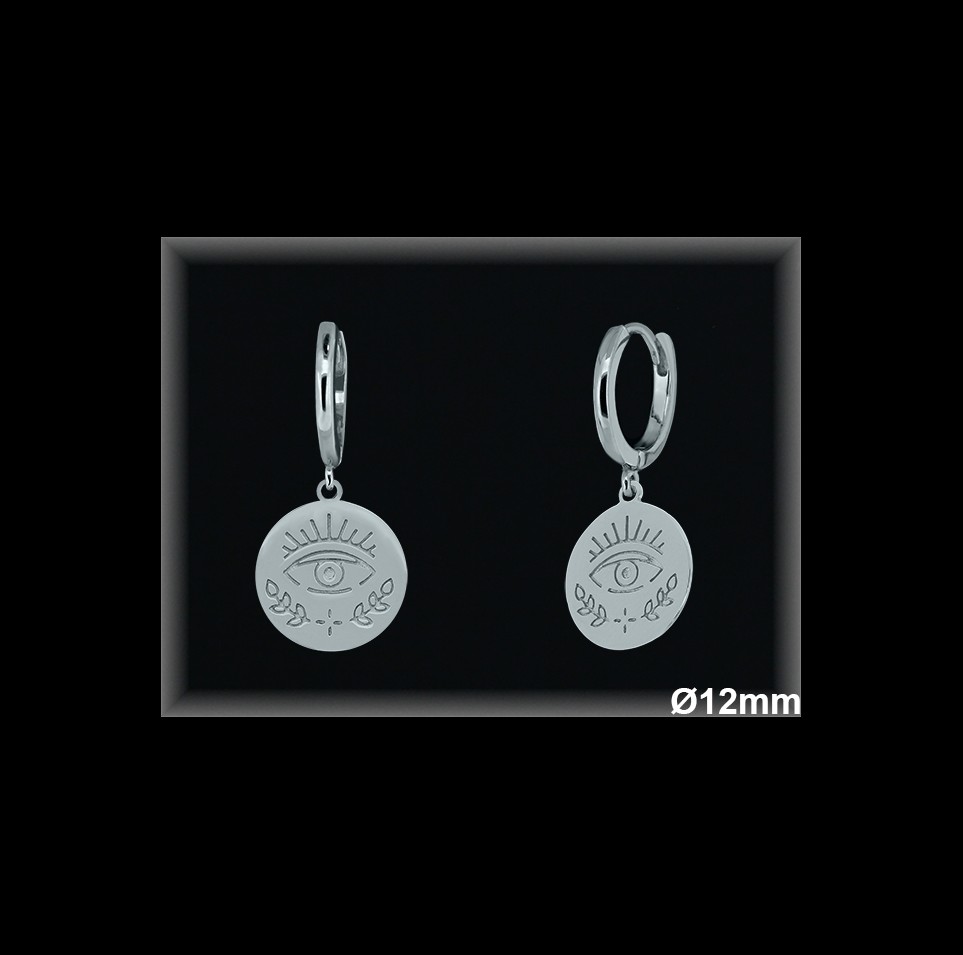 Aros de Plata al Por Mayor ref AL063  Mayorista de Aros de Plata