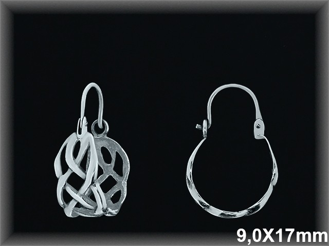 Mayorista de Plata de Aros ref AL103  Aros de Plata al por Mayor