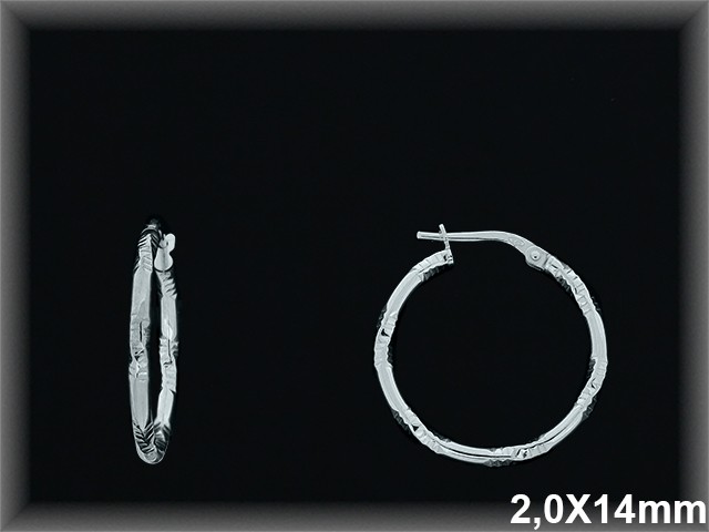 Mayorista de Plata de Aros ref AL115AD  Aros de Plata al por Mayor