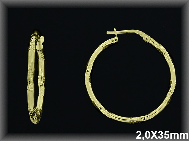Mayorista de Plata de Aros ref AL115EC  Aros de Plata al por Mayor