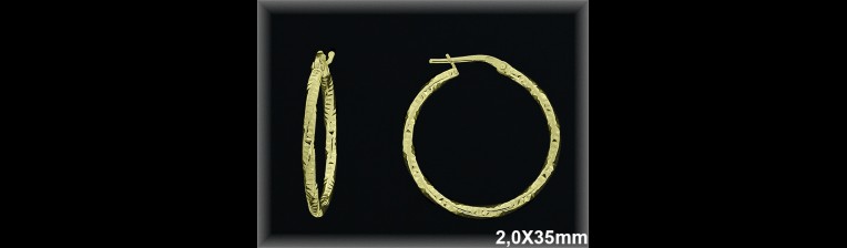 Mayorista de Plata de Aros ref AL116EC  Aros de Plata al por Mayor