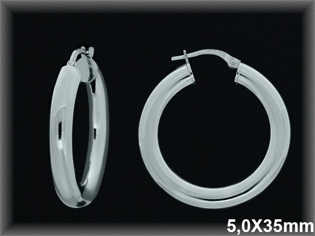 Mayorista de Plata de Aros ref AL120ED  Aros de Plata al por Mayor